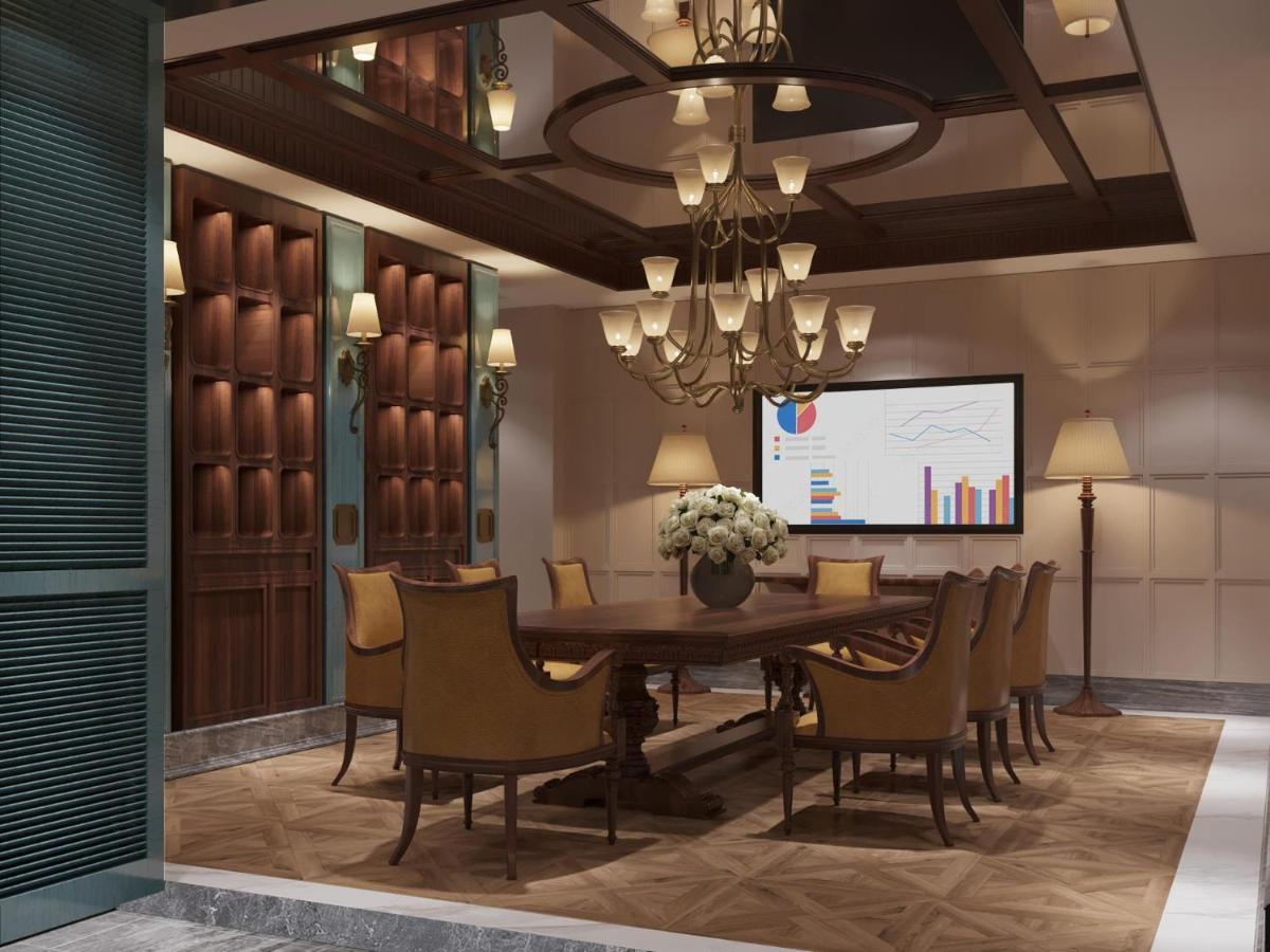 Grand Hotel Du Lac Hanoj Exteriér fotografie 3D rendering of a meeting room