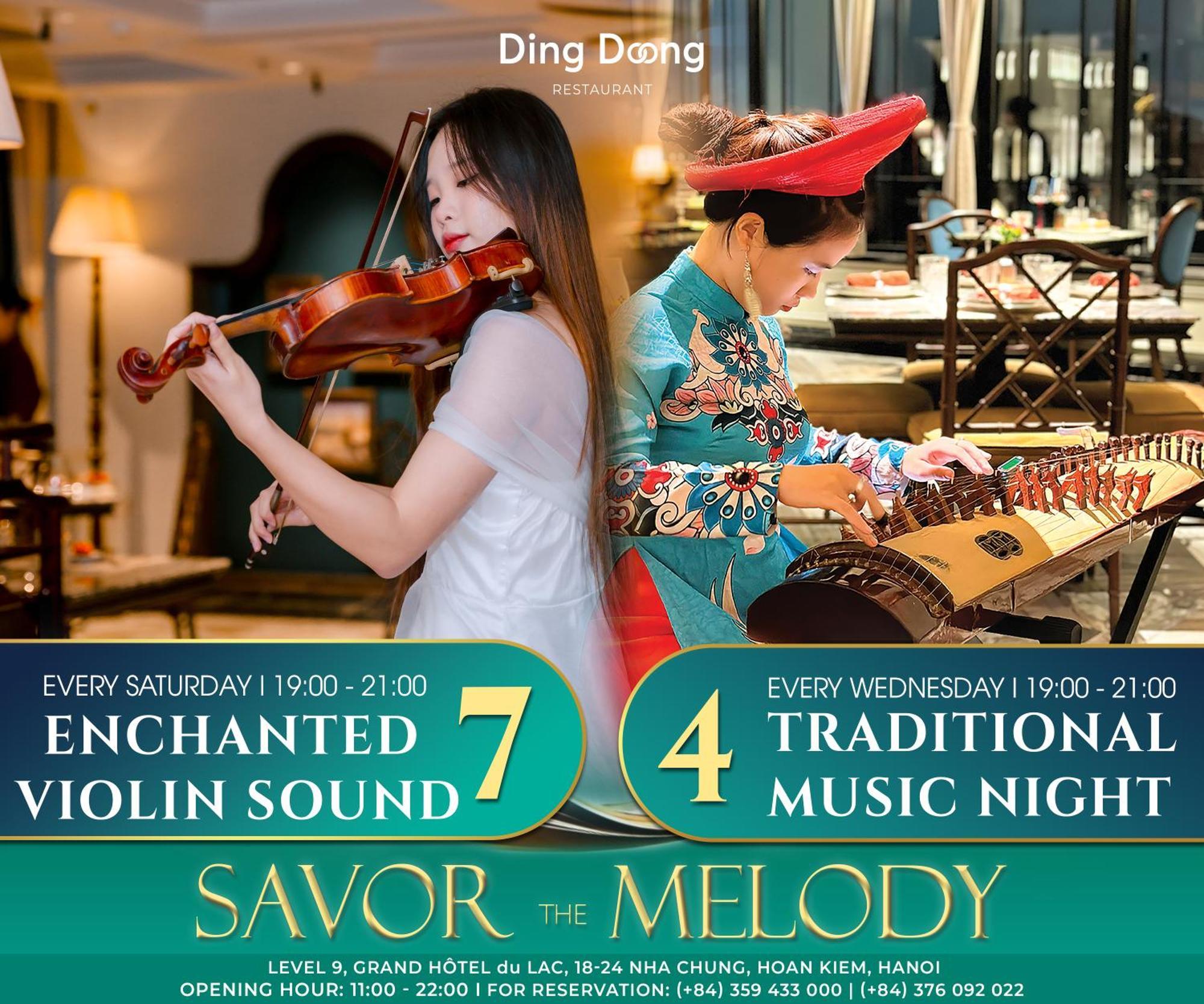 Grand Hotel Du Lac Hanoj Exteriér fotografie 7/4 Traditional Music Night